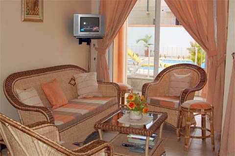 Interior View - Living Room + TV